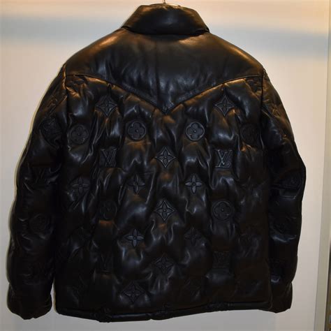 louis vuitton leather jacket replica|louis vuitton monogram leather jacket.